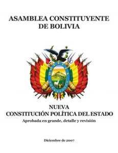 "Estado Plurinacional de Bolivia"